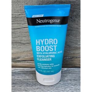 Neutrogena HYDRO BOOST Exfoliating Cleanser Hyaluronic Acid 5.0 Fl Oz